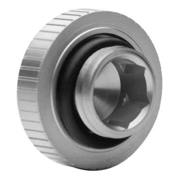 EK-Quantum Torque Plug - Satin Titanium