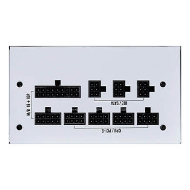 NeoECO NE850G M White, 80 PLUS Gold 850W, Fully Modular, ATX Power Supply