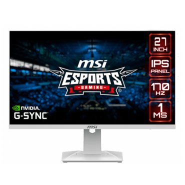 Optix G274RW, 27&quot; IPS, 1920 x 1080 (FHD), 1 ms, 170Hz, G-SYNC® Compatible Gaming Monitor