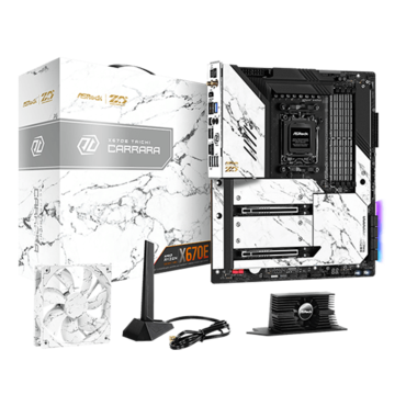 X670E Taichi Carrara, AMD X670 Chipset, AM5, E-ATX Motherboard