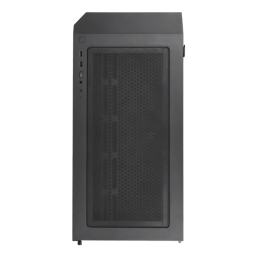 SETA H1, Tempered Glass, No PSU, E-ATX, Black, Mid Tower Case