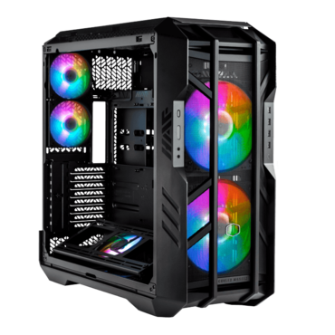 HAF 700, Tempered Glass, No PSU, E-ATX, Titanium Grey, Full Tower Case