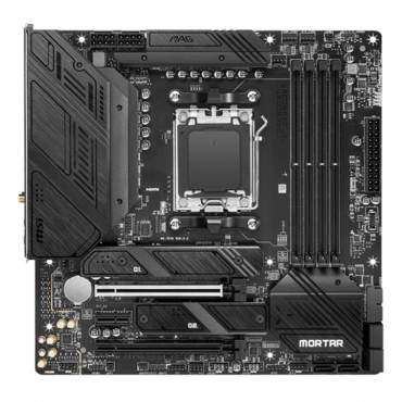 MAG B650M MORTAR WIFI, AMD B650 Chipset, AM5, microATX Motherboard