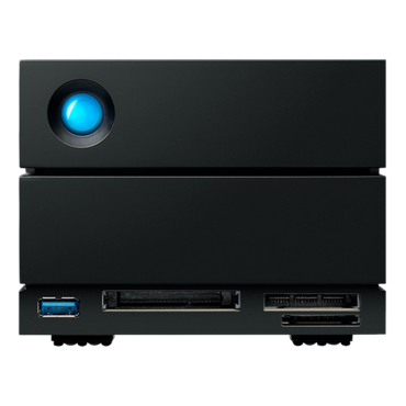 20TB LaCie 2big Dock, Thunderbolt™ 3, Black, External Hard Drive