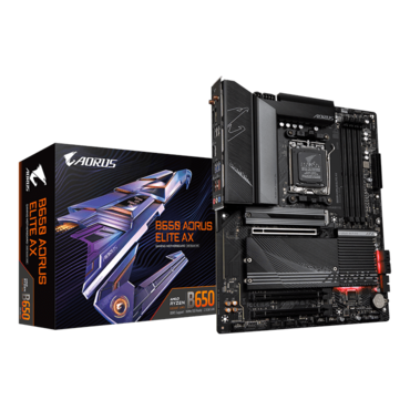 B650 AORUS ELITE AX, AMD B650 Chipset, AM5, ATX Motherboard