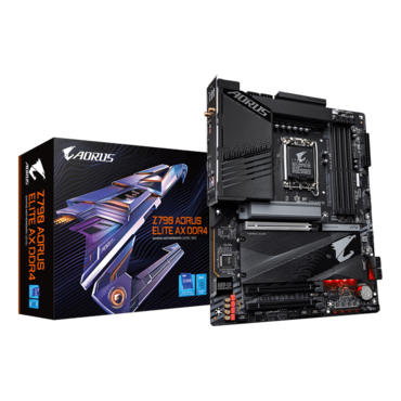 Z790 AORUS ELITE AX DDR4, Intel® Z790 Chipset, LGA 1700, ATX Motherboard