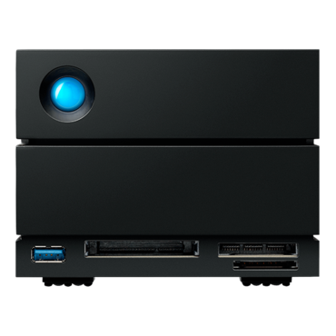 32TB LaCie 2big Dock, Thunderbolt™ 3, Black, External Hard Drive