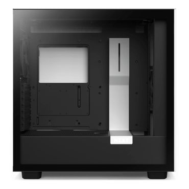 H7 Flow, Tempered Glass, No PSU, E-ATX, White/Black, Mid Tower Case