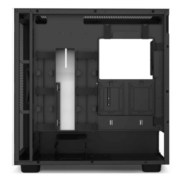 H7 Flow, Tempered Glass, No PSU, E-ATX, White/Black, Mid Tower Case