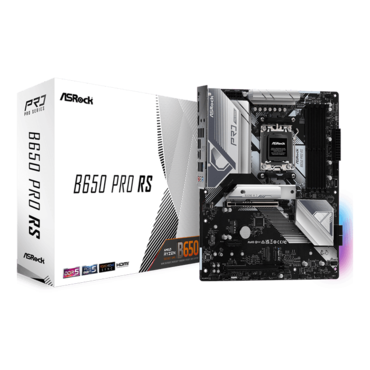 B650 Pro RS, AMD B650 Chipset, AM5, ATX Motherboard