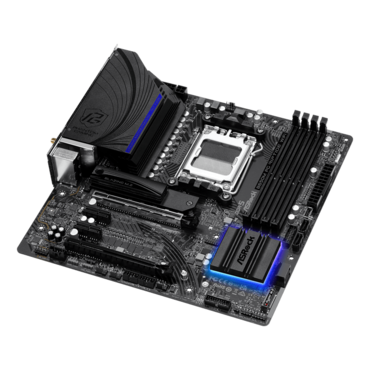 B650M PG Riptide WiFi, AMD B650 Chipset, AM5, microATX Motherboard