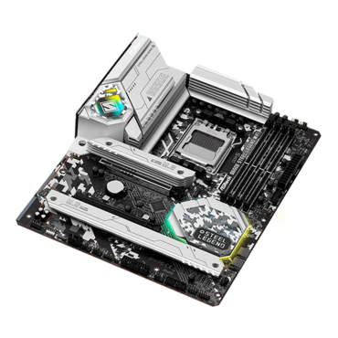 B650E Steel Legend WiFi, AMD B650 Chipset, AM5, ATX Motherboard