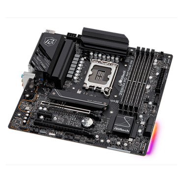Z690M PG Riptide/D5, Intel® Z690 Chipset, LGA 1700, microATX Motherboard