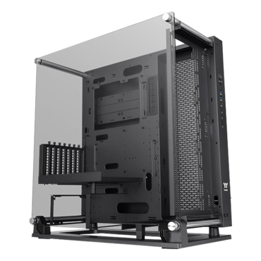 Core P3 TG Pro, Tempered Glass, No PSU, ATX, Black, Mid Tower Case