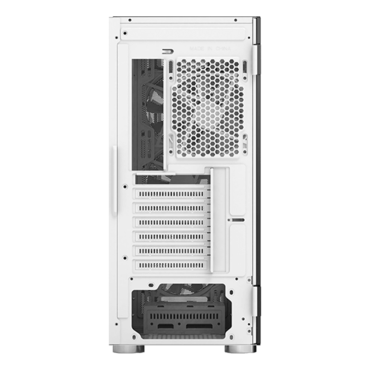 X3 Mesh, Tempered Glass, No PSU, ATX, White, Mid Tower Case