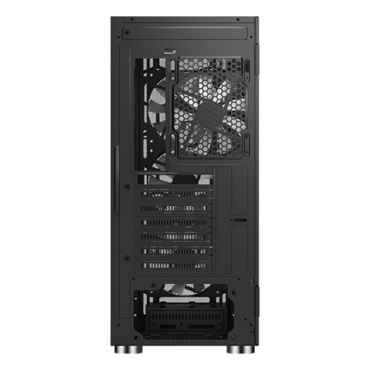 X3 Mesh, Tempered Glass, No PSU, ATX, Black, Mid Tower Case