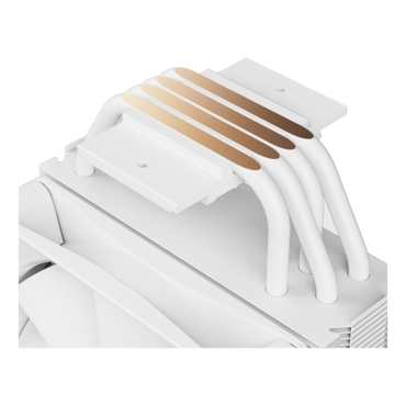 T120 RGB, White, 159mm Height, 125W TDP, Copper/Aluminum CPU Cooler