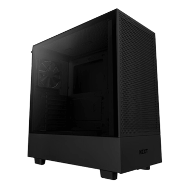 H5 Flow, Tempered Glass, No PSU, ATX, Black, Mid Tower Case