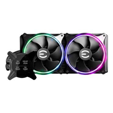 CLX 280, 280mm Radiator, Liquid Cooling System