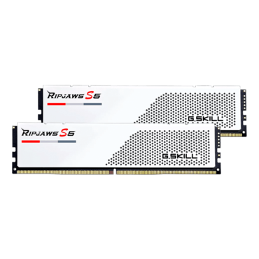 32GB (2 x 16GB) Ripjaws S5 DDR5 5200MT/s, CL36, White, DIMM Memory - TAA Compliant