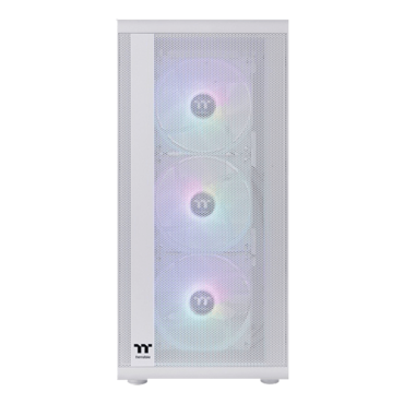 S200 TG ARGB Snow, Tempered Glass, No PSU, ATX, White, Mid Tower Case