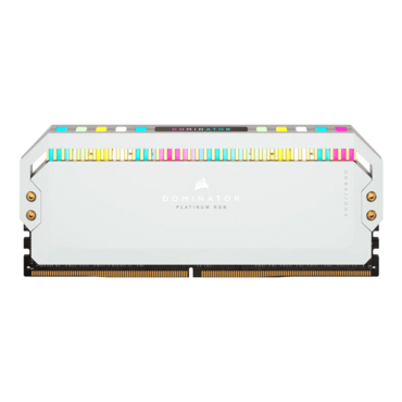 32GB (2 x 16GB) DOMINATOR® PLATINUM RGB DDR5 5200MHz, CL40, White, RGB LED, DIMM Memory