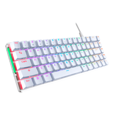ROG Falchion Ace, Per Key RGB, ROG NX Brown, Wired, White, Mechanical Gaming Keyboard