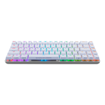 ROG Falchion Ace, Per Key RGB, ROG NX Brown, Wired, White, Mechanical Gaming Keyboard