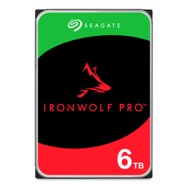 6TB IronWolf® Pro ST6000NT001, CMR, 7200 RPM, SATA 6Gb/s, 512e, 256MB cache, 3.5&quot; HDD