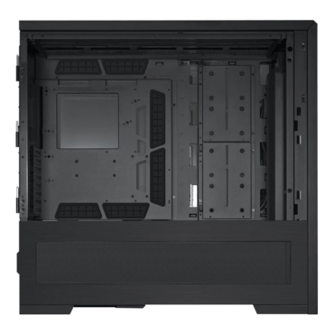 V3000 PLUS, Tempered Glass, No PSU, E-ATX, Black, Full Tower Case