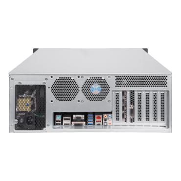 RM41-H08 4U Rackmount Chassis, 3x 5.25", 9x 3.5", 2x 2.5" Black