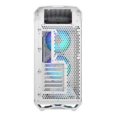 Torrent RGB TG Clear, Tempered Glass, No PSU, E-ATX, White, Mid Tower Case