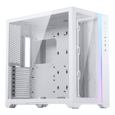 NEO QUBE 2, Tempered Glass, No PSU, E-ATX, White, Mid Tower Case