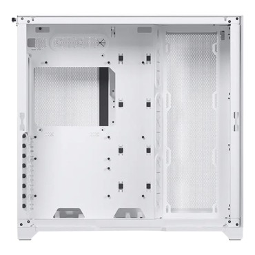 NEO QUBE 2, Tempered Glass, No PSU, E-ATX, Infinity Mirror White, Mid Tower Case