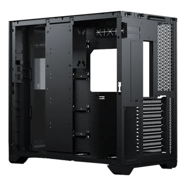 NEO QUBE 2, Tempered Glass, No PSU, E-ATX, Infinity Mirror Black, Mid Tower Case