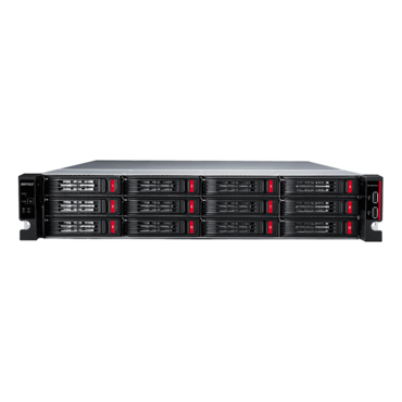 TeraStation™ TS51220RH TS51220RH24012 (20TBx12 HDDs included), 12-bay 2U NAS Server, Alpine AL524, 4-core 2.04GHz processor, 16GB DDR4 RAM, SATA 6Gb/s, 10GbLAN / 2, 1GbLAN/ 2, USB 3.2 / 2, 500W PSU