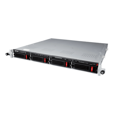 TeraStation™ 5420RN TS5420RN3204 (8TBx4 HDDs included), 4-bay 1U NAS Server, Alpine AL524, 4-core 2.04GHz processor, 8GB DDR4 RAM, SATA 6Gb/s, 10GbLAN, 1GbLAN/ 2, USB 3.2 / 2, 100W PSU