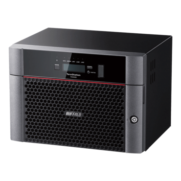 TeraStation™ 5820DN TS5820DN6408 (8TBx8 HDDs included), 8-bay NAS Server, Alpine AL524, 4-core 2.04GHz processor, 8GB DDR4 RAM, SATA 6Gb/s, 10GbLAN, 1GbLAN/ 2, USB 3.2 / 2, 150W PSU