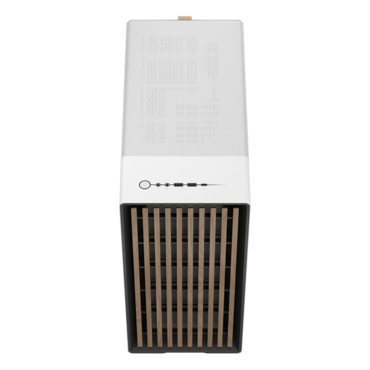 North, Mesh Panel, No PSU, ATX, Chalk White, Mid Tower Case