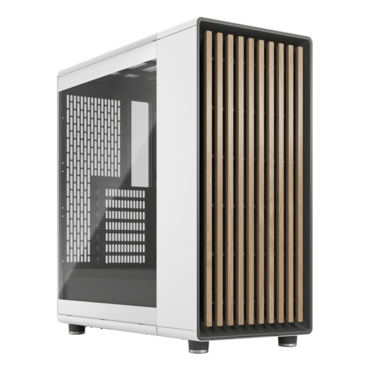 North, Tempered Glass, No PSU, ATX, Chalk White, Mid Tower Case