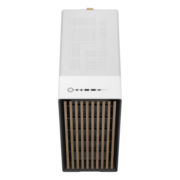 North, Tempered Glass, No PSU, ATX, Chalk White, Mid Tower Case