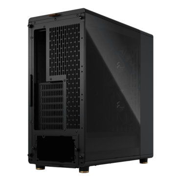 North, Tempered Glass, No PSU, ATX, Charcoal Black, Mid Tower Case