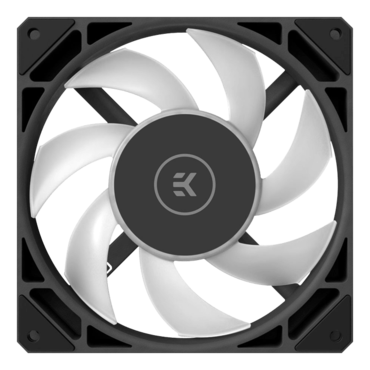 EK-Loop Fan FPT 140 D-RGB - Black 1 x 140mm, DRGB LED, 2200RPM, 118.01CFM, 44.56dBA, Case Fan