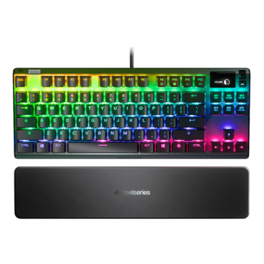 APEX PRO TKL, Per Key RGB, OmniPoint 2.0, Wired, Black, Mechanical Gaming Keyboard