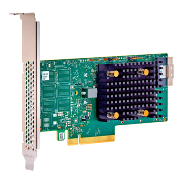 MegaRAID 9540-8i, Tri-mode SATA/SAS/PCIe (NVMe) 12Gb/s, 8-Port, PCIe 4.0 x8, Controller