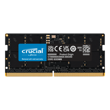 16GB CT16G56C46S5 DDR5 5600MHz, CL46, SO-DIMM Memory