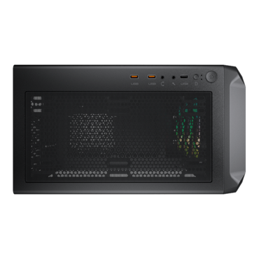 Archon 2 RGB, Tempered Glass, No PSU, ATX, Black, Mid Tower Case