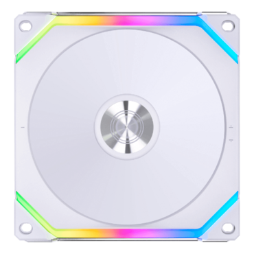 UNI FAN SL V2 140mm, White, ARGB LEDs, 1600 RPM, 77.6 CFM, 29 dBA, Cooling Fan