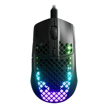 AEROX 3 (2022), 3 RGB Zones, 8500-dpi, Wired, Onyx, Optical Gaming Mouse