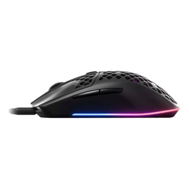 AEROX 3 (2022), 3 RGB Zones, 8500-dpi, Wired, Onyx, Optical Gaming Mouse